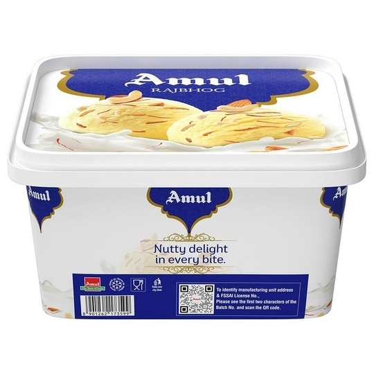 Amul Rajbhog Ice Cream 1 L (Tub)