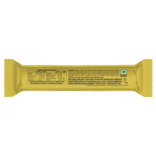 Dukes Creme 4 Fun Pineapple Sandwich Biscuits 145 g
