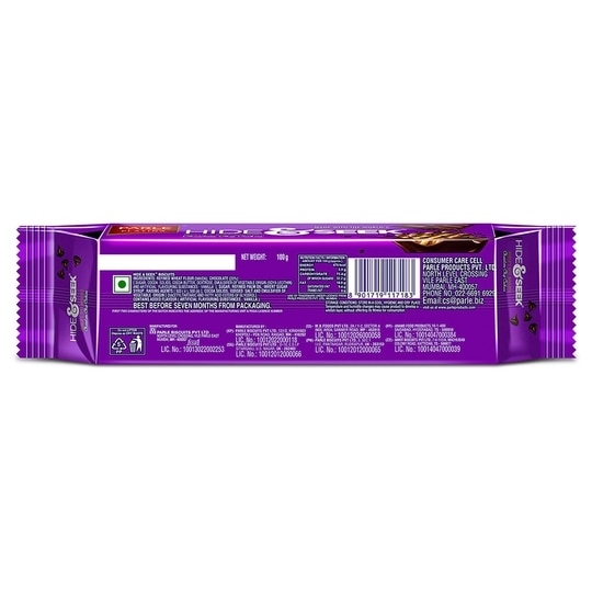 Parle Hide & Seek Chocolate Chip Cookies 100 g