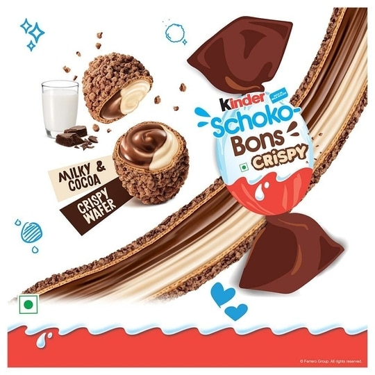 Kinder Schoko Bons Crispy Milk Chocolate 22.4 g