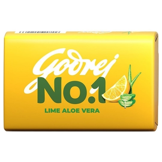 Godrej No.1 Lime and Aloe Vera Soap 150 g (Pack of 4)