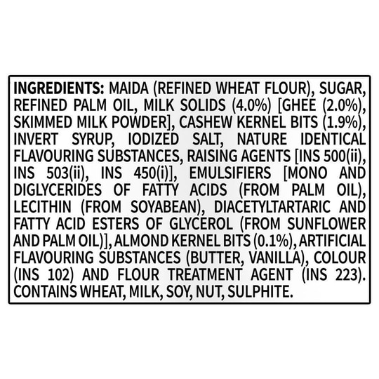 Sunfeast Mom's Magic Cashew & Almond Cookies 183 g