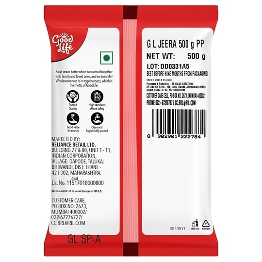 Good Life Jeera 500 g