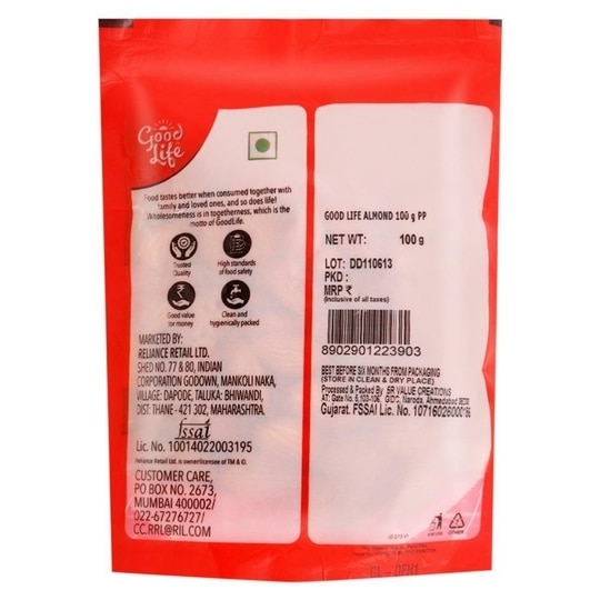 Good Life Almonds 100 g