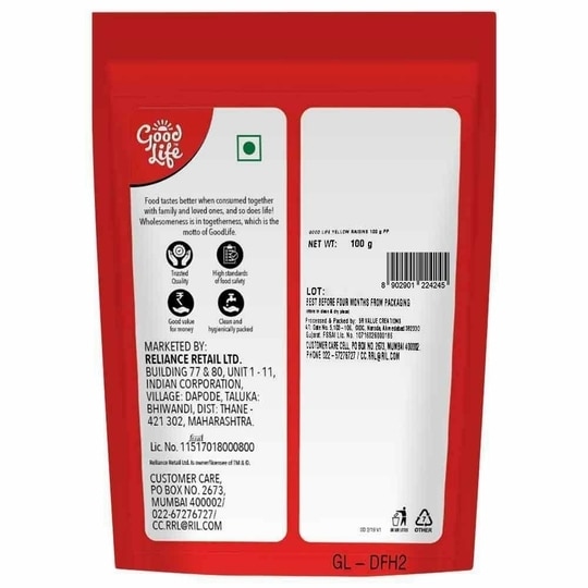 Good Life Yellow Kishmish 100 g