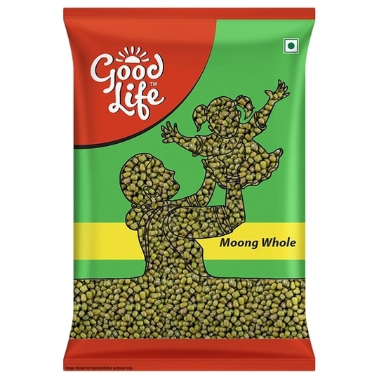 Good Life Whole Moong 500 g