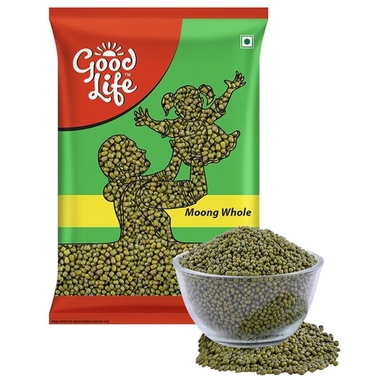 Good Life Whole Moong 500 g