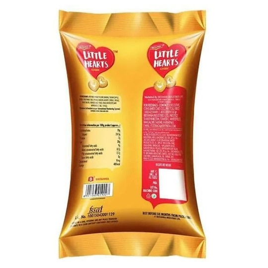 Britannia Little Hearts Classic Biscuits 70 g