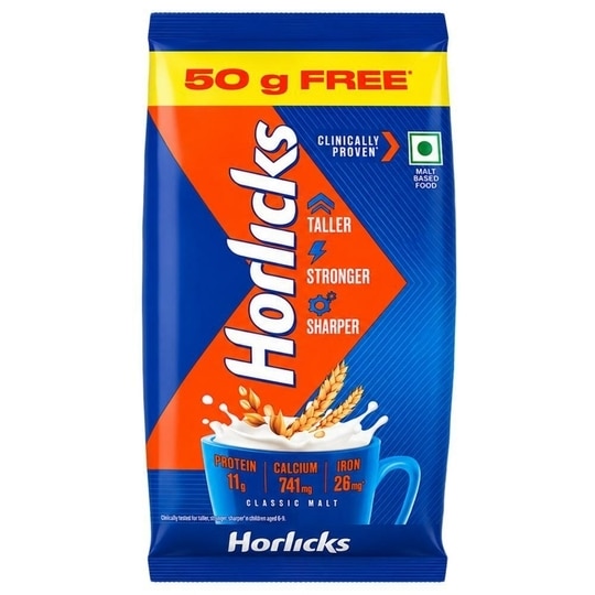 Horlicks Classic Malt Superfoods Nutritional Drink Mix 750 g