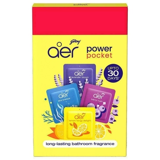 Godrej Aer Power Pocket Assorted 10 g (Pack of 3)