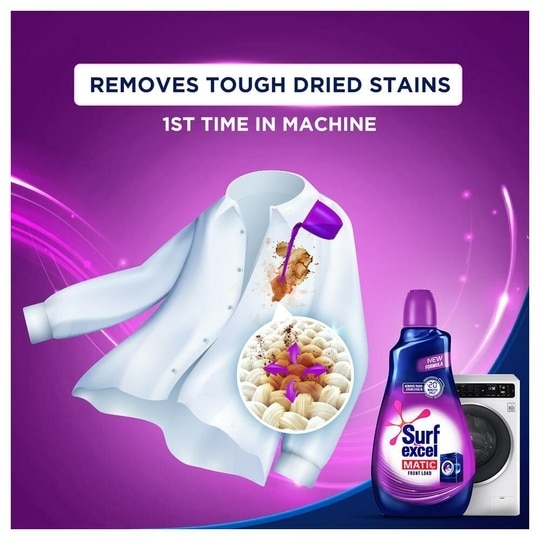 Surf Excel Matic Front Load Liquid Detergent 500 ml