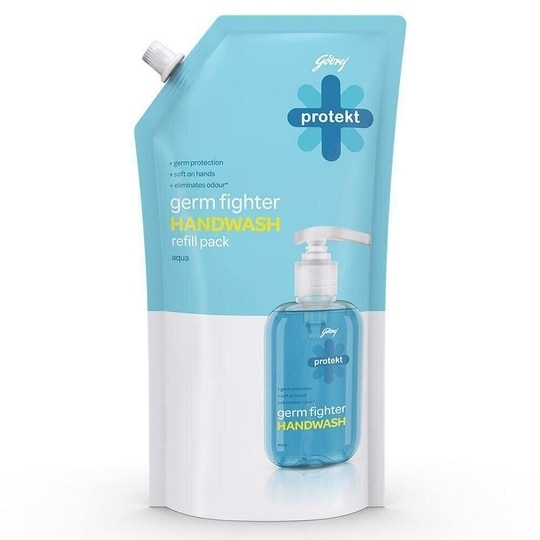 Godrej Protekt Germ Fighter Aqua Handwash Refill 650 ml
