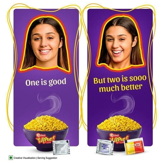 YiPPee Mood Masala Noodles 260 g