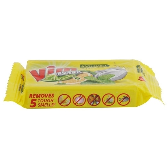 Vim Extra Anti Smell Pudina Dishwash Bar 115 g