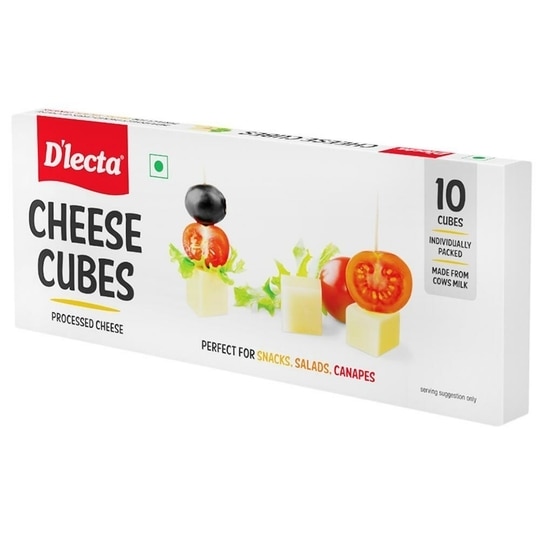 D'lecta Cheese Cubes 200 g