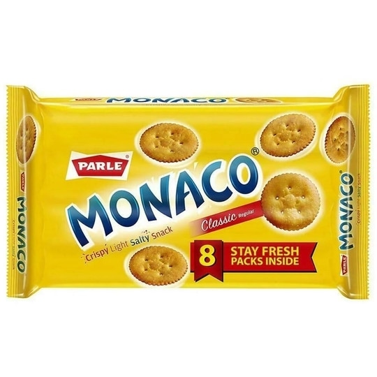 Parle Monaco Classic Regular Salted Biscuits 371.2 g