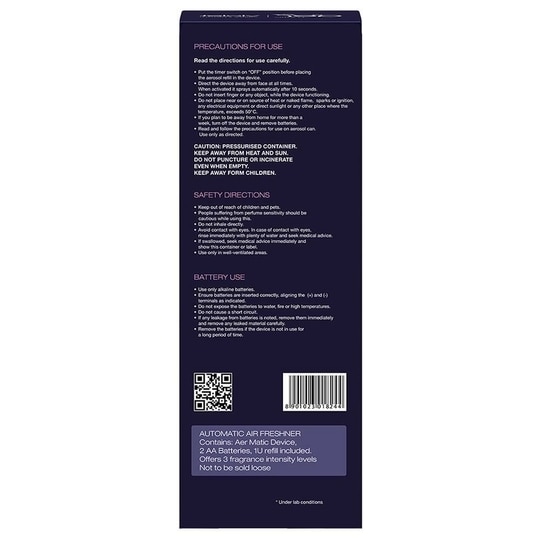 Godrej Aer Matic Violet Valley Bloom Diffuser Machine + Machine 210 ml