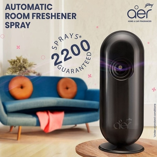 Godrej Aer Matic Violet Valley Bloom Diffuser Machine + Machine 210 ml