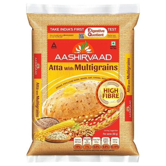 Aashirvaad Multigrains Atta 10 Kg