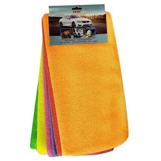 Home One Skap Microfiber Multiutility Cleaning Wipe 3 pcs (34 cm x 34 cm) - Design / Colour may vary