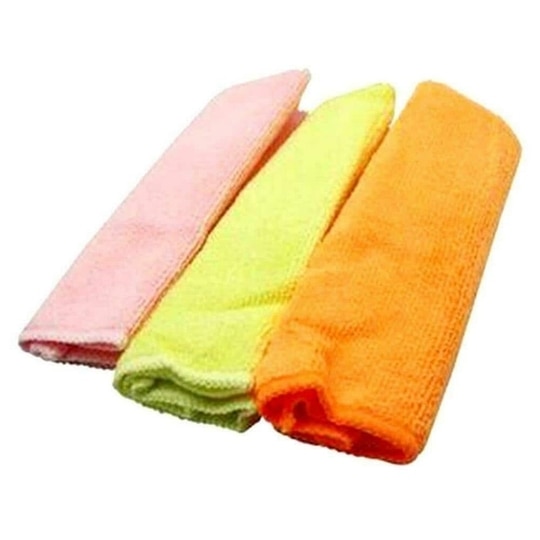 Home One Skap Microfiber Multiutility Cleaning Wipe 3 pcs (34 cm x 34 cm) - Design / Colour may vary