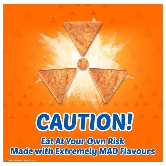 Bingo Mad Angles Very Peri Peri Chips 117 g
