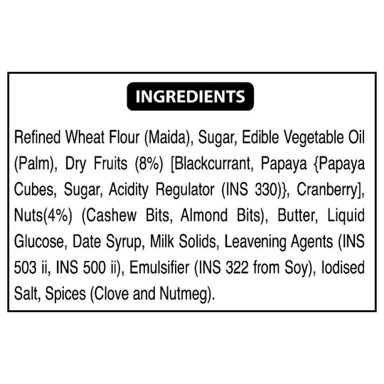 Unibic Fruit & Nut Cookies 450 g