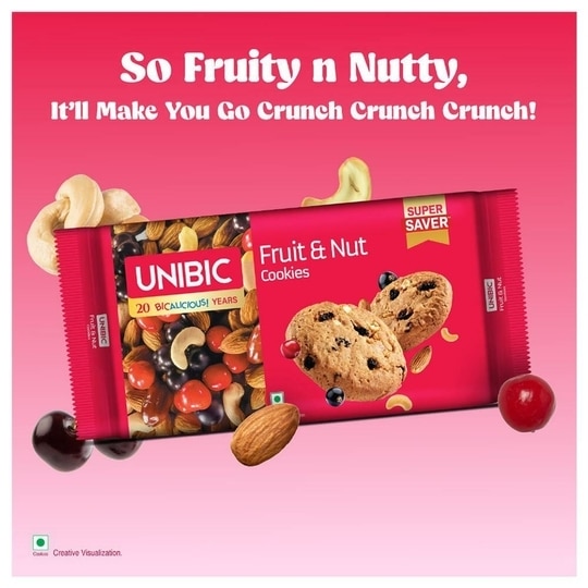 Unibic Fruit & Nut Cookies 450 g
