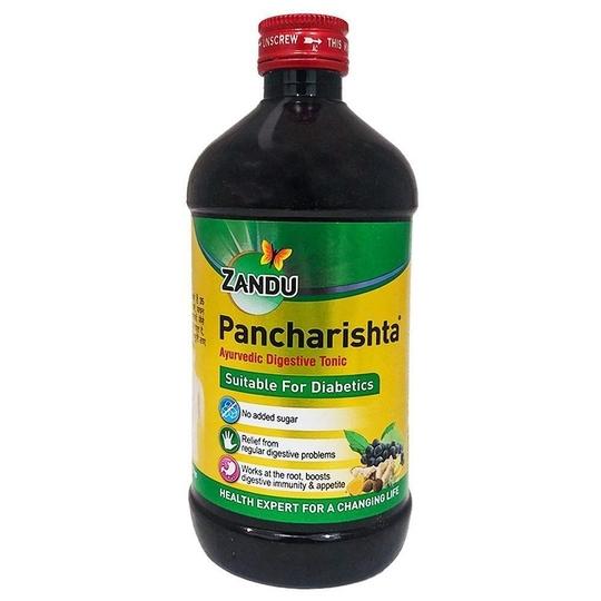 Zandu Pancharishta Sugar Free Ayurvedic Digestive Tonic 450 ml