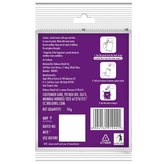 Freshomz Magical Haze Air Freshener 10 g (Pouch)