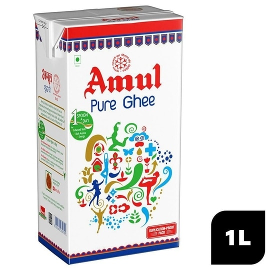 Amul Pure Ghee 1 L  (Tetra Pak)
