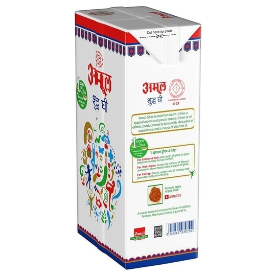 Amul Pure Ghee 1 L  (Tetra Pak)