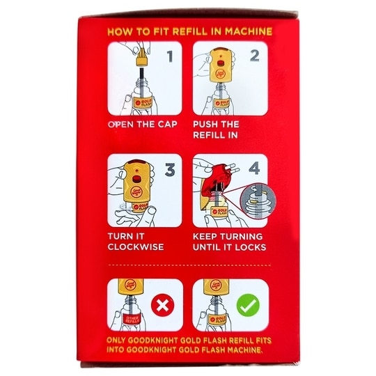 Good Knight Gold Flash Mosquito Repellent Machine + Refill 45 ml (Pack of 2)