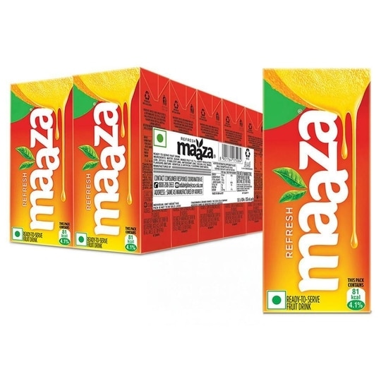 Maaza Refresh Mango Drink 150 ml (10 pcs)