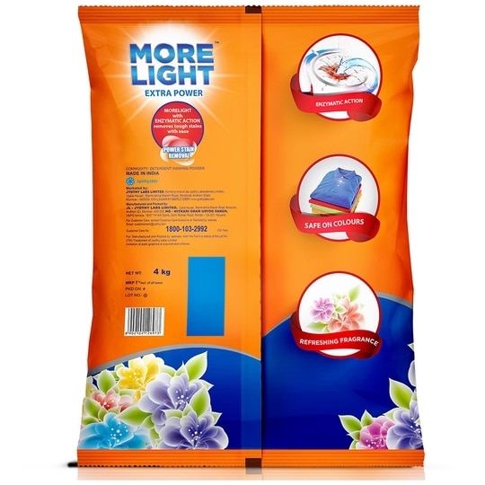 Morelight Extra Power Detergent Powder 4 kg