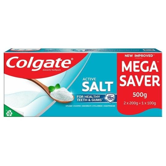 Colgate Active Salt Toothpaste (2N x 200 g + 100 g)