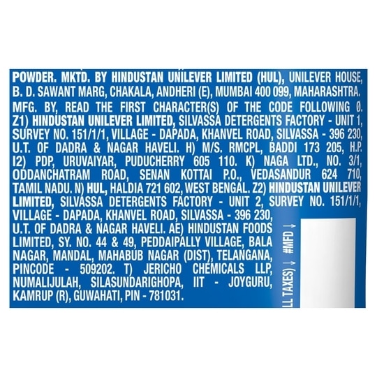 Rin Detergent Powder 5 kg