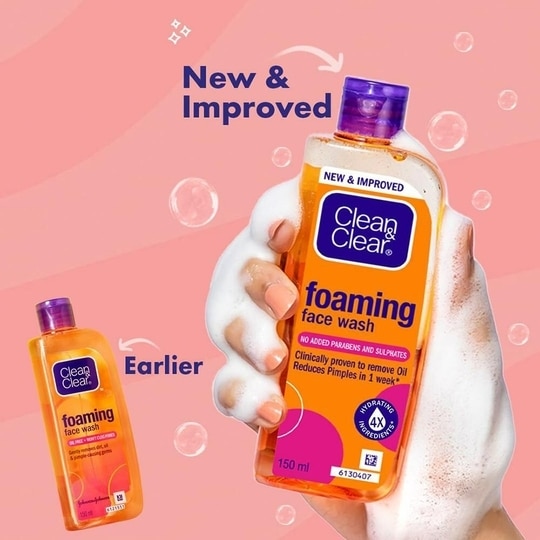 Clean & Clear Foaming Face Wash 240 ml