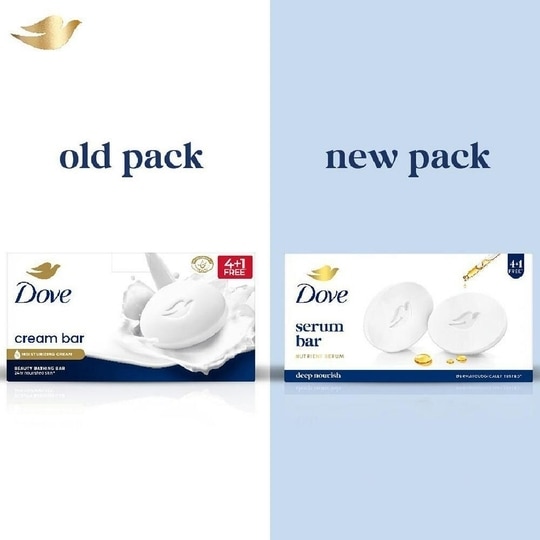 Dove Deep Nourish Nutrient Serum Bar 125 g (Buy 4 Get 1 Free)