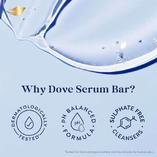 Dove Deep Nourish Nutrient Serum Bar 125 g (Buy 4 Get 1 Free)