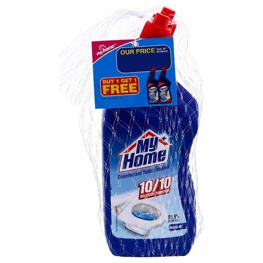 My Home Expelz Regular Disinfectant Toilet Cleaner 1 L (Buy 1 Get 1 Free)