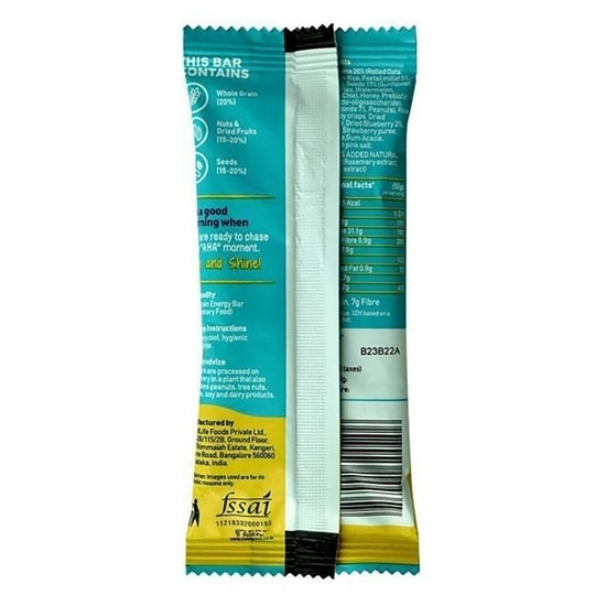 Yogabar Blueberry Pie Protein Bar 45 g