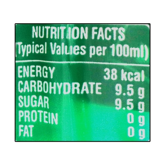 Sprite Lemon Lime Flavor Soft Drink 250 ml (Pack of 8)