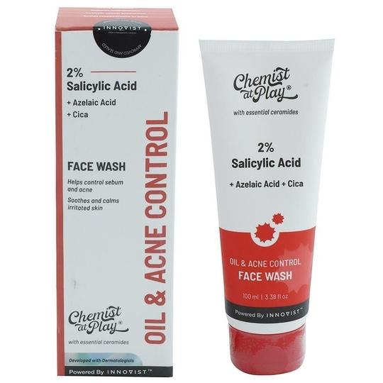 Chemist At Play Oil and Acne Control Face Wash 100 ml
