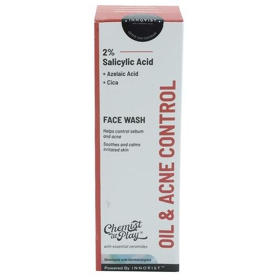 Chemist At Play Oil and Acne Control Face Wash 100 ml