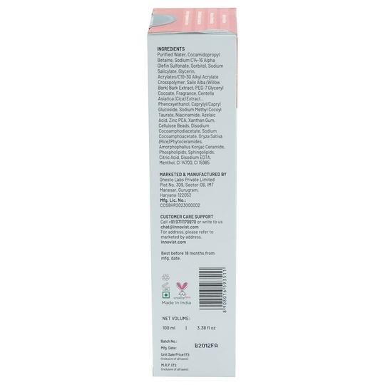 Chemist At Play Oil and Acne Control Face Wash 100 ml