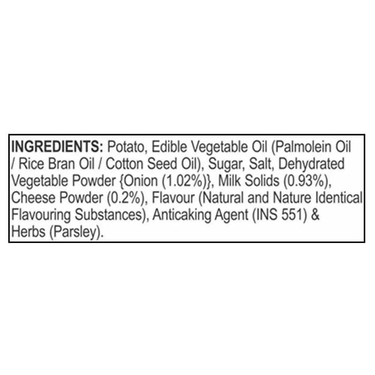 Yellow Diamond Cream and Onion Potato Chips 75 g