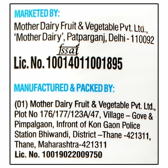 Mother Dairy Ultra Premium Milk 1 L (Pouch)