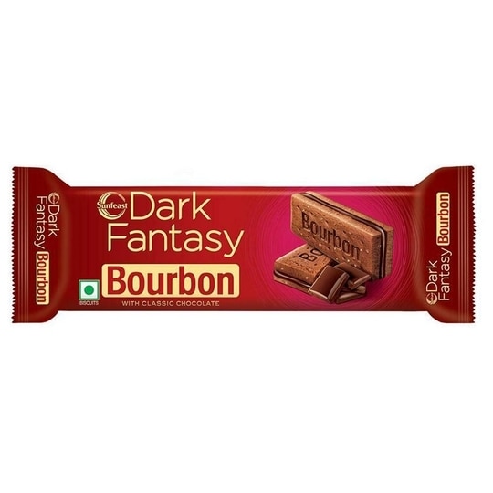 Sunfeast Dark Fantasy Bourbon Cream Biscuit 108 g
