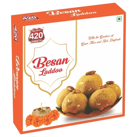 Agrawal's 420 Besan Laddoo 400 g